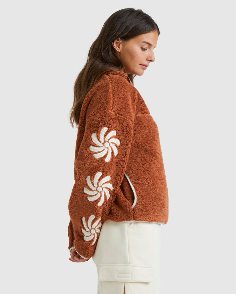 Womens Sun Fun Half Zip Pullover